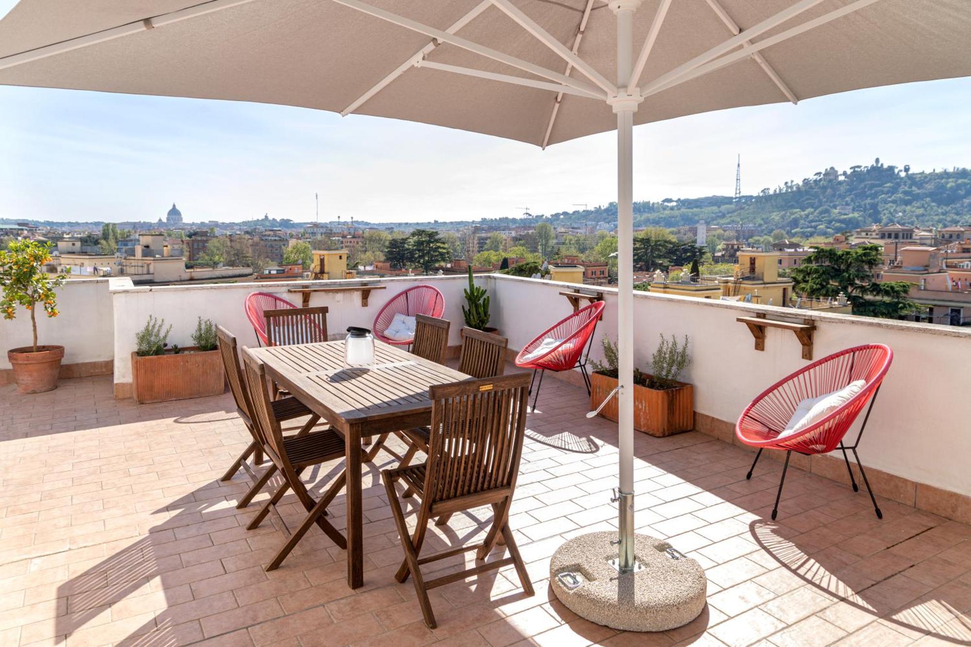 Terrazza Donatello - Rome's Skyview Loft Apartamento *