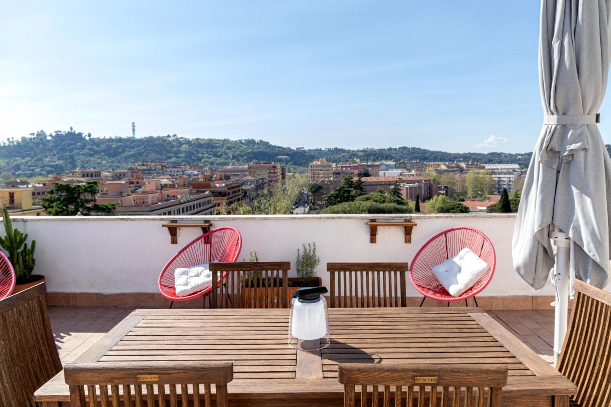 Terrazza Donatello - Rome's Skyview Loft Apartamento