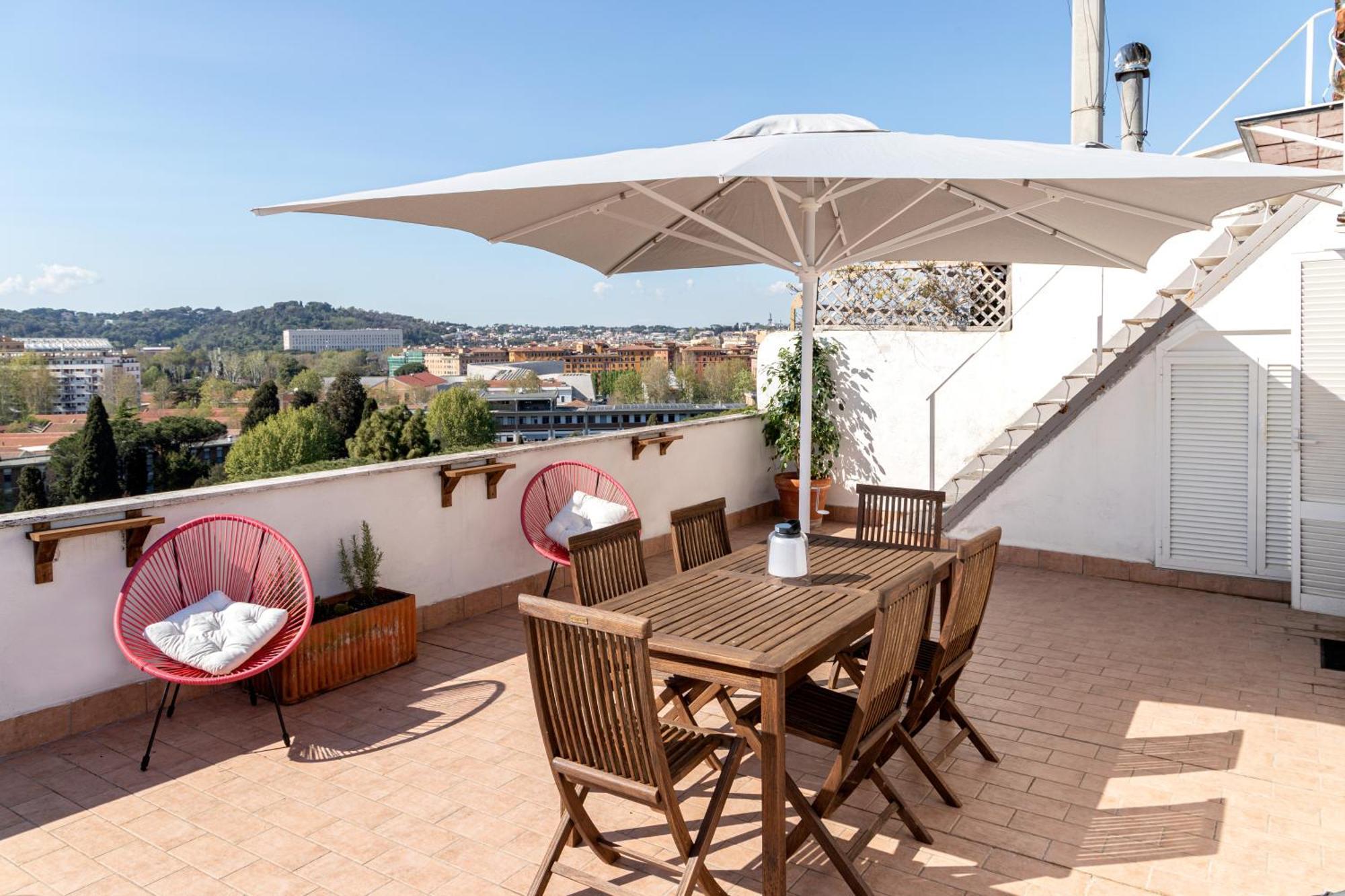 Apartamento Terrazza Donatello - Rome's Skyview Loft